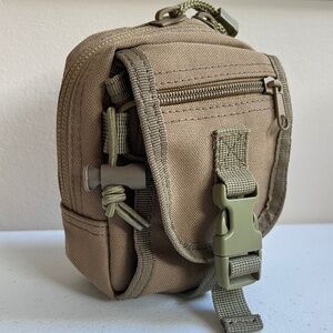 Condor Tactical Gadget Accessory Pouch MOLLE Coyote Tan Military EDC